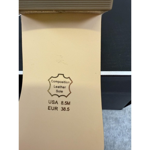 Nina Stevi-Fy Shoes Womens Size 8.5 Reflective Dress Sandals Rhinestone Heel - Picture 7 of 9